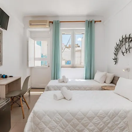 Anchor Yalos - Twin Bed 1 Πανσιόν Mykonos Town